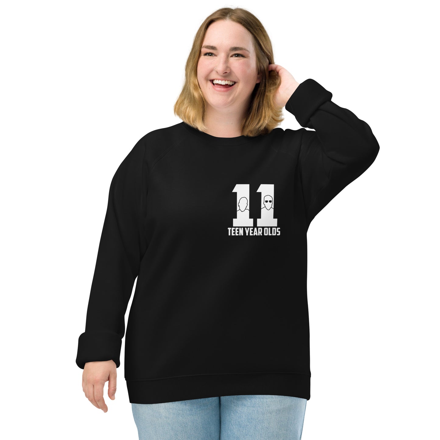 Eleventeen Year Old Podcast Sweatshirt