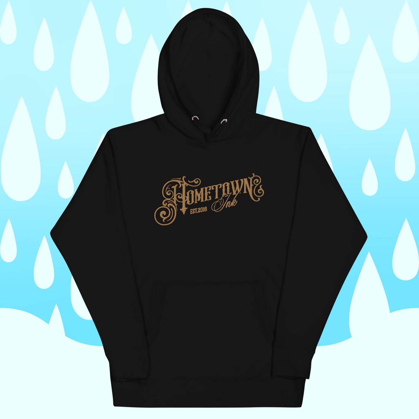 Embroidered Logo Hoodie